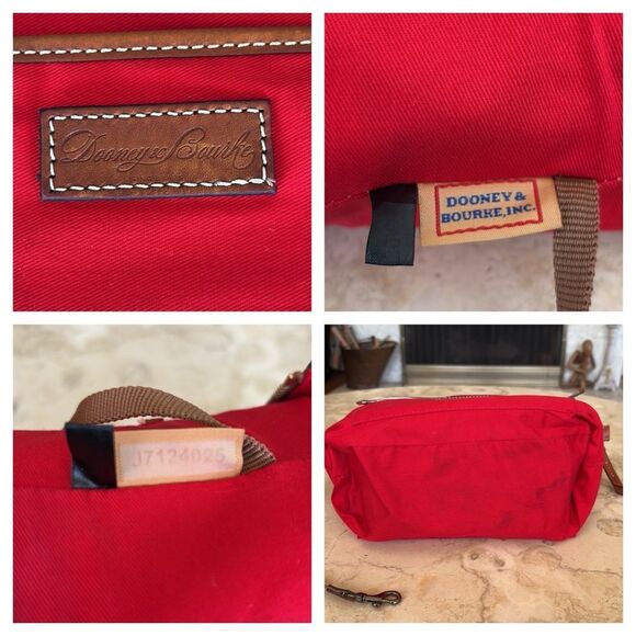 Dooney & Bourke Lexington WhitePebble Grain Leather Shoulder Tote Bag - Picture 16 of 16